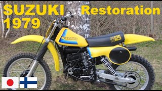 Suzuki RM125 79  Restoration project from 2012  in photos [upl. by Erund]