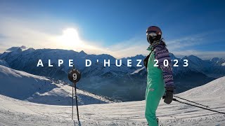 Alpe dHuez 2023  Grand Domaine Ski  Vaujany  Oz en Oisans  Villard Reculas  Auris en Oisans [upl. by Eirahcaz]