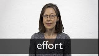 How to pronounce EFFORT in British English [upl. by Dru]