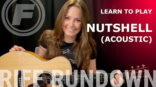 Learn To Play quotNutshell Acousticquot by Alice In Chains [upl. by Annairol]