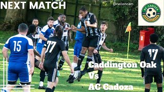 Division 1  Caddington Oak vs AC Cadoza  Another Caddington [upl. by Essirehs]