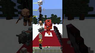 Survival of Different Mobs vs Netherite Sword in minecraft [upl. by Thoma938]