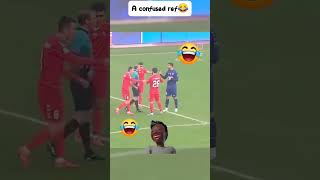 Must watch a confused referee shorts subscribe football [upl. by Shamma]