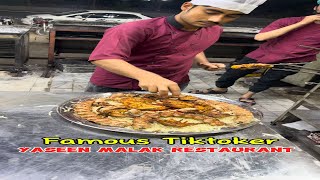 Famous TikToker Yaseen Malak Restaurant  Special Platter Making Process  Desi Peshawari Food [upl. by Julis]