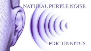 Tinnitus Violet noise for tinnitus therapy  Acouphene  2 H  Ruido roxo terapia de zumbido [upl. by Anaylil]