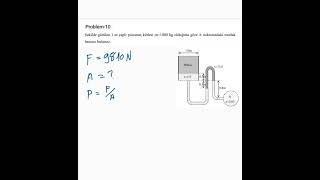 Akışkanlar mekaniği 1 soru 10 [upl. by Merideth321]