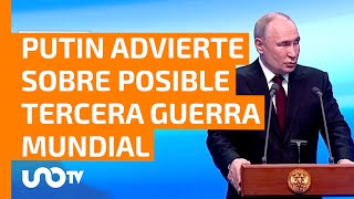 A un paso de la Tercera Guerra Mundial Putin lanza advertencia a Occidente [upl. by Sadella]