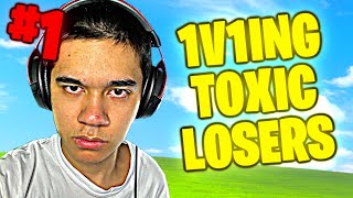 I bleeped on a TOXIC player in Fortnite [upl. by Asilahs]