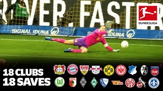 18 Clubs 18 Saves  The Best Save from Every Team in 202324 so far [upl. by Opalina]