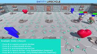 New Example Entity Lifecycle v221  A Powerful Utility AI Framework for Unity [upl. by Sapers]