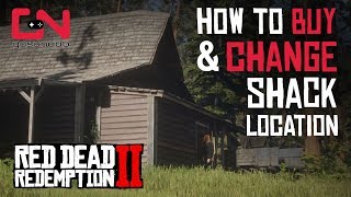 How to Buy amp Change Moonshine Shack Best Shack Location  RDR2 Online Moonshiners [upl. by Chemaram435]