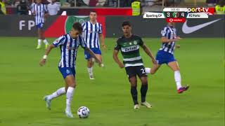 Golo Iván Jaime Sporting 34 FC Porto  Supertaça  sport tv [upl. by Eiramnaej]