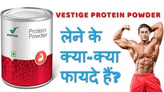 vestige protein powder benefits in hindi  vestige PROTEIN POWDER लेने के क्याक्या फायदे हैं [upl. by Eelarat]