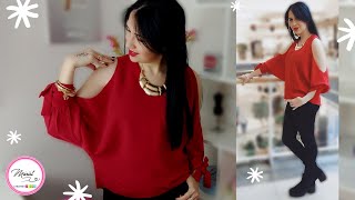 52 HERMOSA BLUSA FÁCIL DE HACER PASO A PASO TUTORIAL COMPLETO 🥰 [upl. by Annoled]