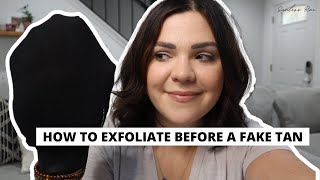 HOW TO EXFOLIATE BEFORE A SPRAY TAN OR SELF TAN  TIPS AND TRICKS BY A PRO SPRAY TAN ARTIST [upl. by Drye]