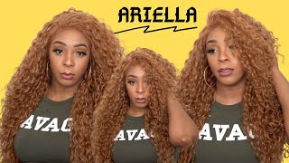 Outre Perfect Hairline Synthetic HD Lace Wig  ARIELLA 13x6 lace frontal WIGTYPESCOM [upl. by Suaeddaht]