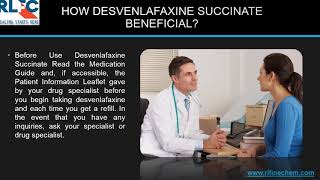 UTILIZE DESVENLAFAXINE SUCCINATE FOR DEPRESSION DISORDER [upl. by Northrop]