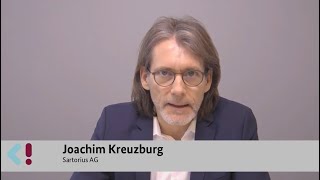 KI ist jetzt Key Note von Joachim Kreuzburg Vorstandsvorsitzender Sartorius [upl. by Biddie]