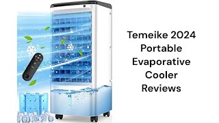 HvacRepairGuy 2024 Temeike Brand Portable Evaporative Cooler Reviews [upl. by Erde128]