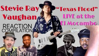 Stevie Ray Vaughan “Texas Flood” LIVE — Reaction Mashup [upl. by Baumbaugh392]