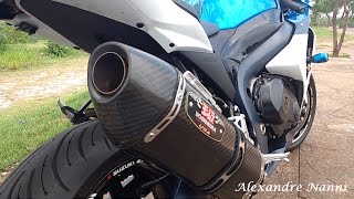 Yoshimura R77 para GSX R1000 Srad  nova aquisição [upl. by Roscoe]