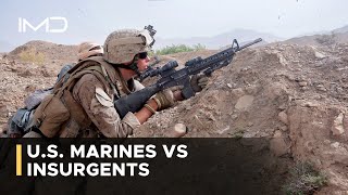 Real Battle Footage US Marines in Heavy Firefight in Afghanistan Old Video [upl. by Standford]