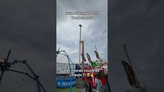 Foire du Havre 2024  Bombermaxx 🎢 Les Havrais vous êtes chauds  🔥 foire lehavre manege [upl. by Ahsenyl]