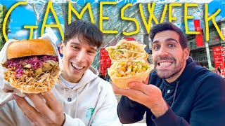 Mangiamo tutti gli STREETFOOD alla Milano GamesWeek con GiovanniFois [upl. by Nawram705]