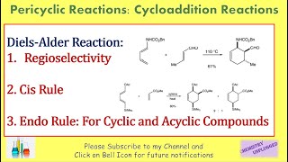 Pericyclic Reactions Diels Alder Reaction [upl. by Noek858]