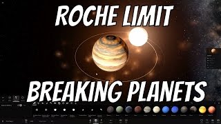 Can We Combine All Planets Using Roche Limit  Universe Sandbox² [upl. by Nolat]