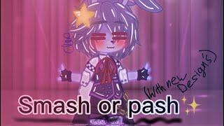 Smash or pass w Bonnie🐰 •• New designs •• ‼️Read Description‼️ gachaclub fnaf fronnie [upl. by Komara]