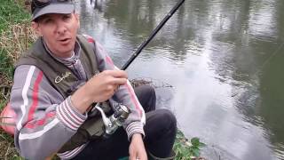 Ivan Rakac Fishing on the river Ibar Chub [upl. by Enilarac]