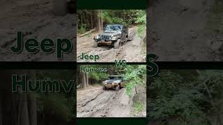 Jeep Wrangler vs Hummer H1  Ultimate OffRoad Traction Test [upl. by Eronel]