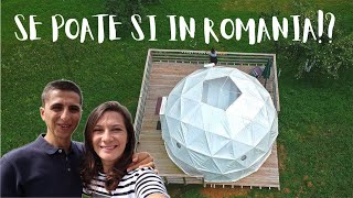 AM DORMIT INTRUN DOME în MARAMURES  Valea Vinului România Glamping experience [upl. by Erised33]