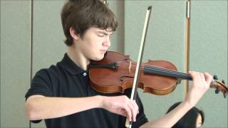 Vieuxtemps Concerto No 5 in A Minor by Nathan Meltzer [upl. by Aihn]