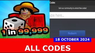 ALL CODES Character RNG ROBLOX  OCTOBER 18 2024 [upl. by Aynom]