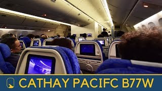 Economy Class  Cathay Pacific CX764 Ho Chi Minh City to Hong Kong Boeing 777300ER Review37 [upl. by Ailati]