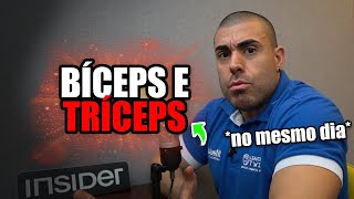 Treinar bíceps e tríceps no mesmo dia é bom [upl. by Nylirehc]