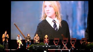 Evanna Lynch Luna Lovegood Harry Potter Tribute Interview at Universal Orlando [upl. by Packston]