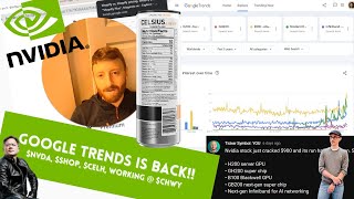 Google Trends Investing is Back NVDA Shopify amp CELH  What Next [upl. by Fausta]