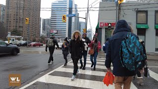 A Walking Tour of Yonge Street Sheppard to Finch Station in Toronto [upl. by Nyllaf]