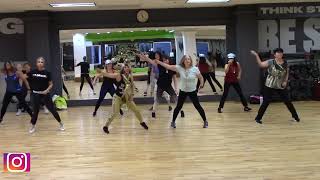 Lets Groove Tonight  Earth Wind amp Fire  Disco Zumba Fitness Choreography [upl. by Arnuad]