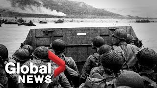 DDay Archive video of the Normandy landings [upl. by Dasya]