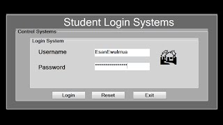 How to Create Student Login Systems in Visual BasicNet [upl. by Adnwahsar293]