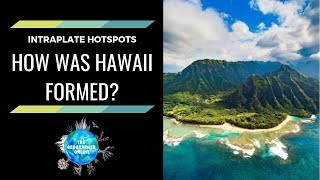 How was Hawaii formed Intraplate Hotspots  Diagram and Explanation [upl. by Nuli]