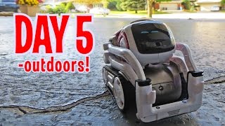 Cozmo  Day 5 OUTDOORS with Ankis New Cute Robot [upl. by Cammi363]