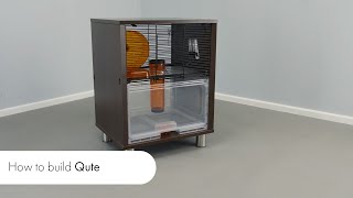 How to build our Qute Hamster and Gerbil cage without storage [upl. by Azer]