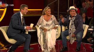 Markus Lanz Al Bano und Romina Power Sänger sprechen über ihr Konzert am 21 August in Berlin [upl. by Foote]