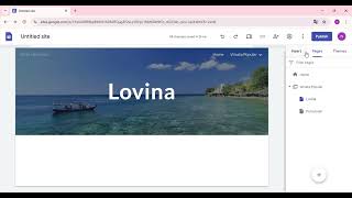 How To Create Website On Google Sites [upl. by Hak]