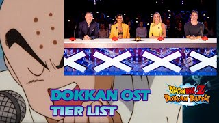 DOKKAN OST TIER TIST PART 4 DRAGON BALL Z DOKKAN BATTLE [upl. by Errol]